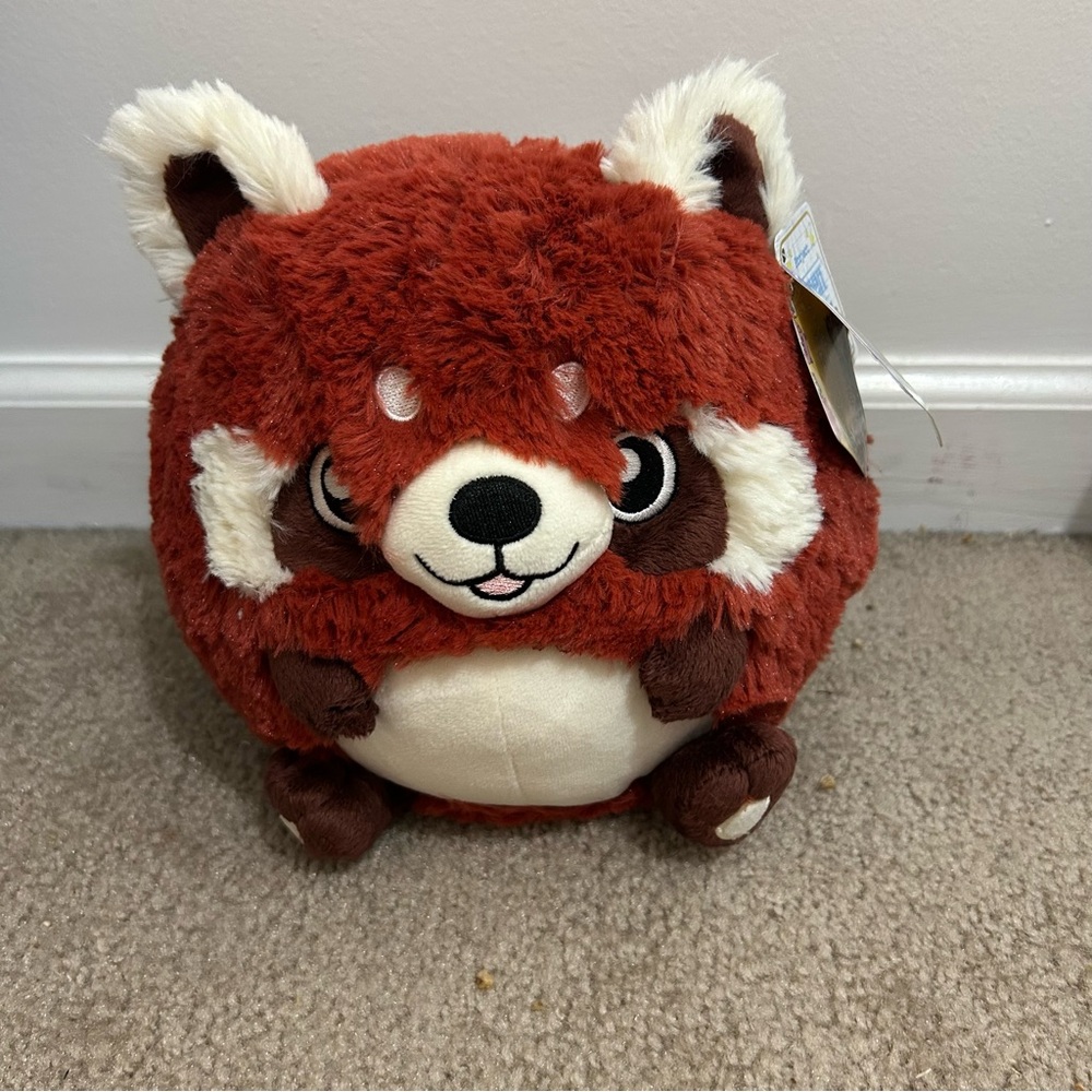 Squishable Mini Retired  7" Red Panda 2 Rare With Tags Designed by Jou Ling Y.